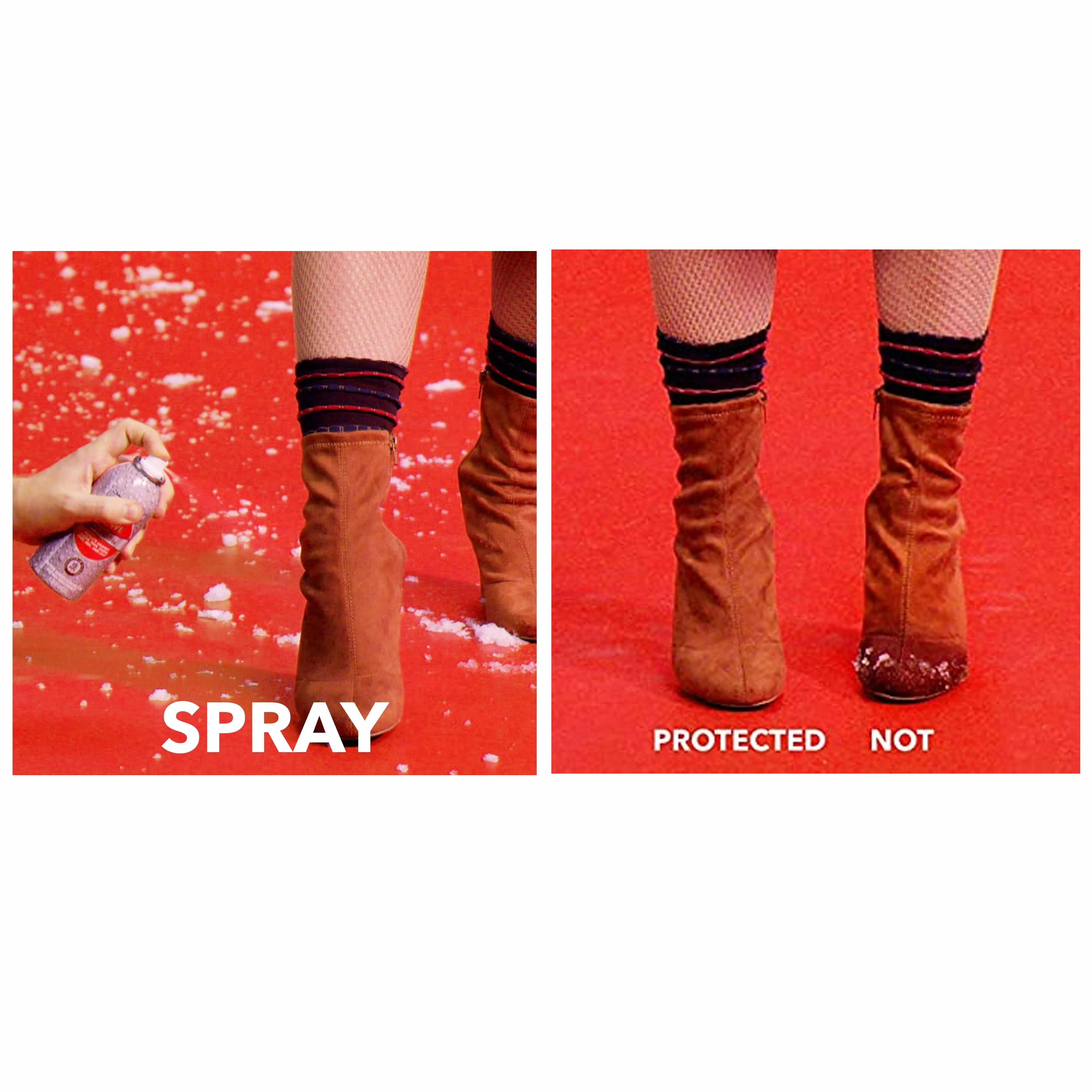 2 Pc KIWI Protect All Weather Proof Leather Fabric Shoes Boot Waterproof 4.25oz
