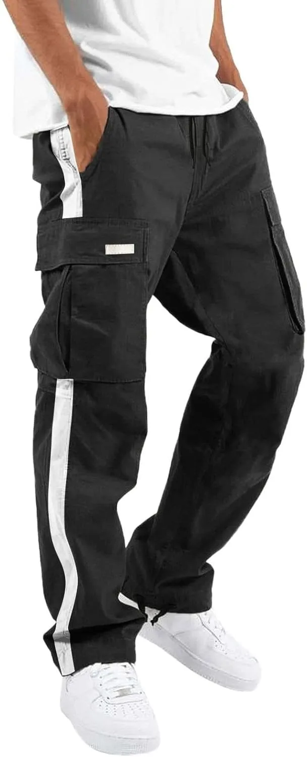 Cargo Sweatpants for Men Mens Lounge Pants Joggers for Men Track Pant Men's Jogging Pants Hiking Sweat Pants Fitness