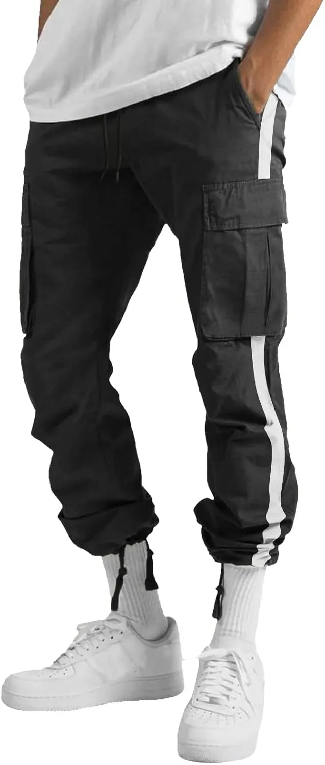 Cargo Sweatpants for Men Mens Lounge Pants Joggers for Men Track Pant Men's Jogging Pants Hiking Sweat Pants Fitness