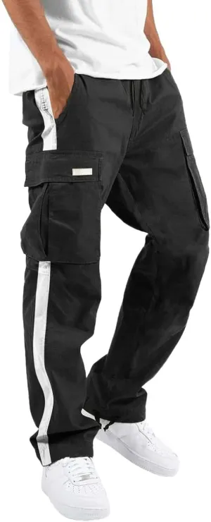 Cargo Sweatpants for Men Mens Lounge Pants Joggers for Men Track Pant Men's Jogging Pants Hiking Sweat Pants Fitness
