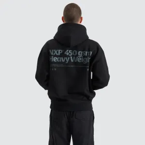 Core Line Heavy Box Fit Hoodie Jet Black