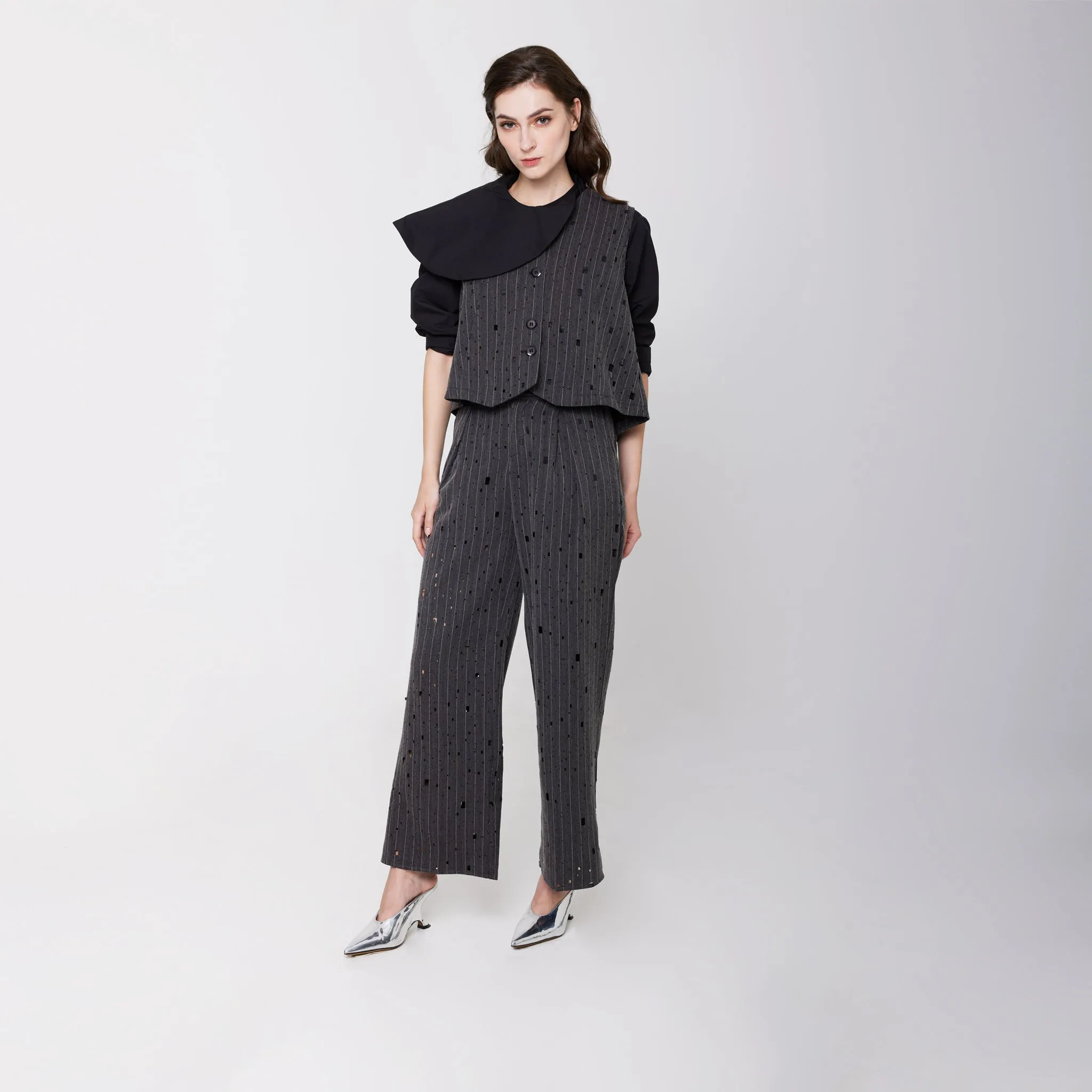 Eyelet Vest