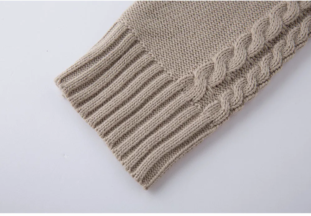 Knitted Dress Front Short Back Long
