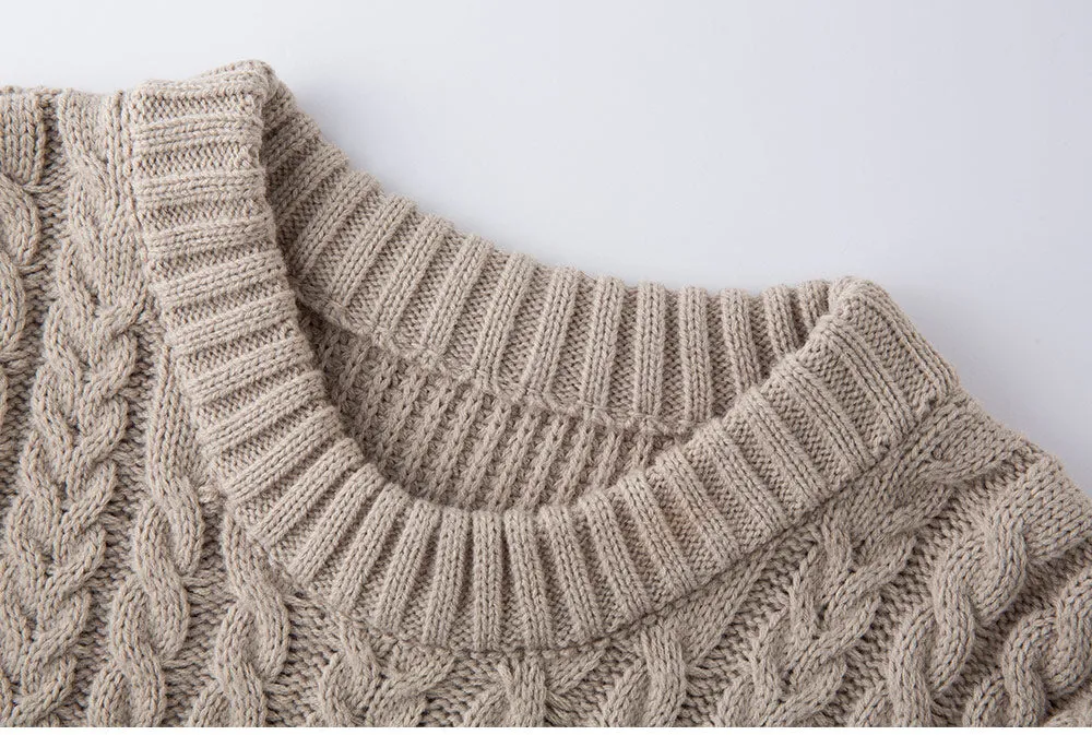 Knitted Dress Front Short Back Long