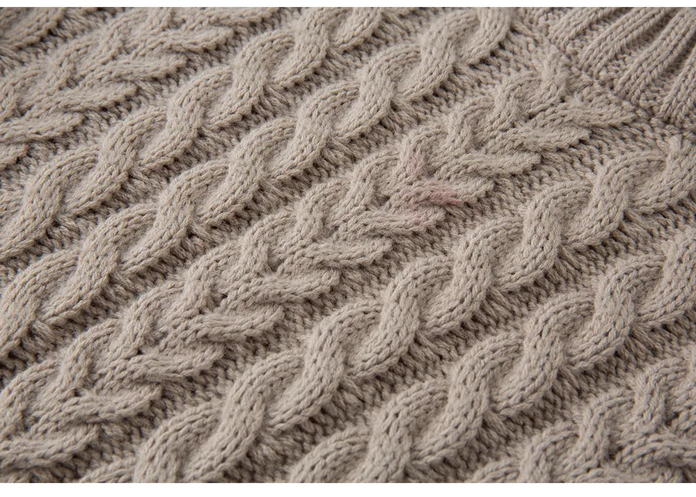 Knitted Dress Front Short Back Long