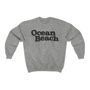 Ocean Beach Logo Unisex Heavy Blend Crewneck Sweatshirt