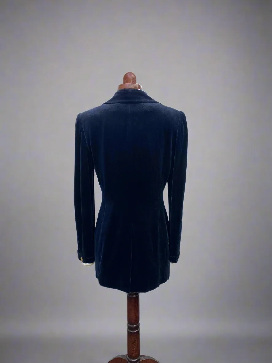RALPH LAUREN Velvet Blazer UK10