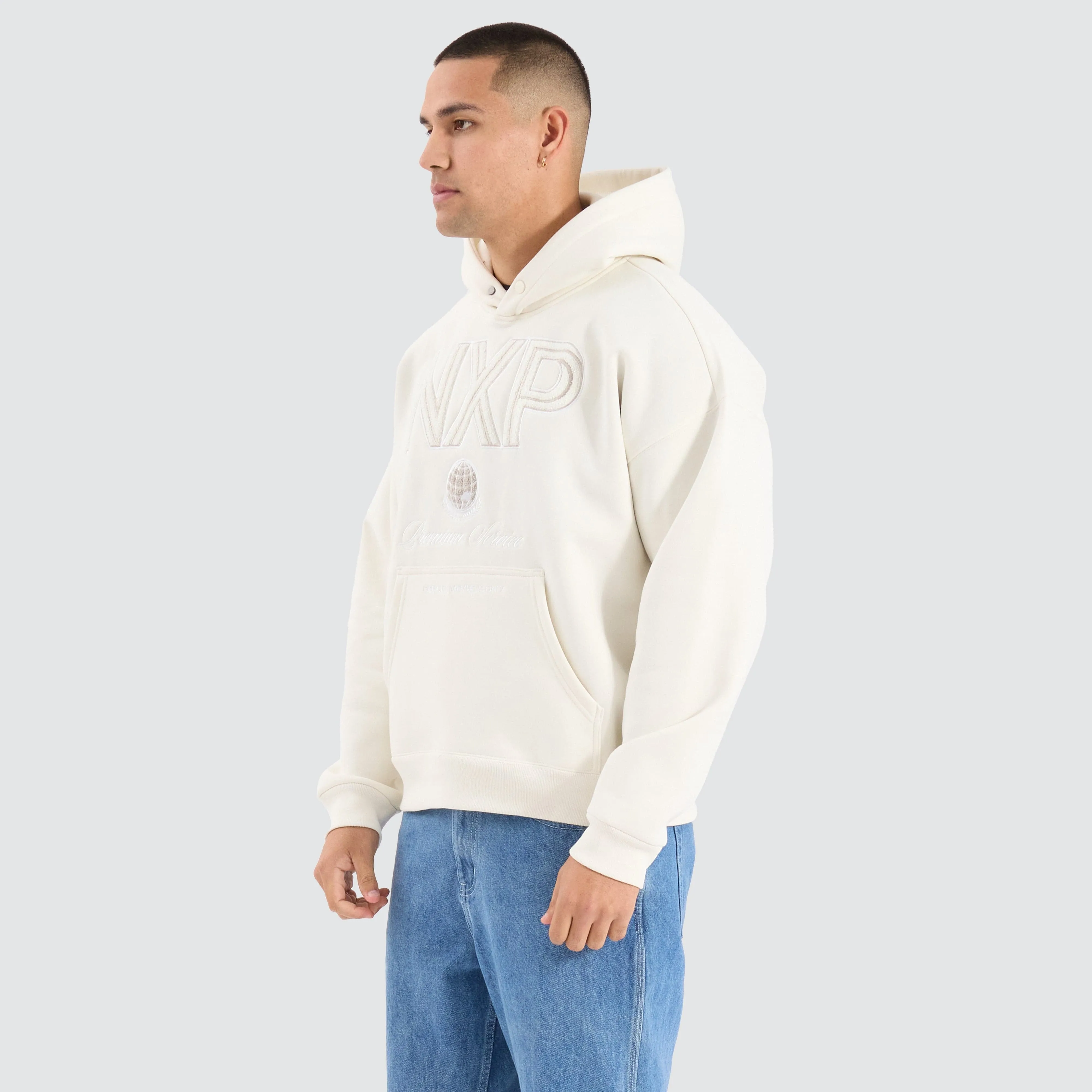 Rapid Box Fit Hoodie Tofu