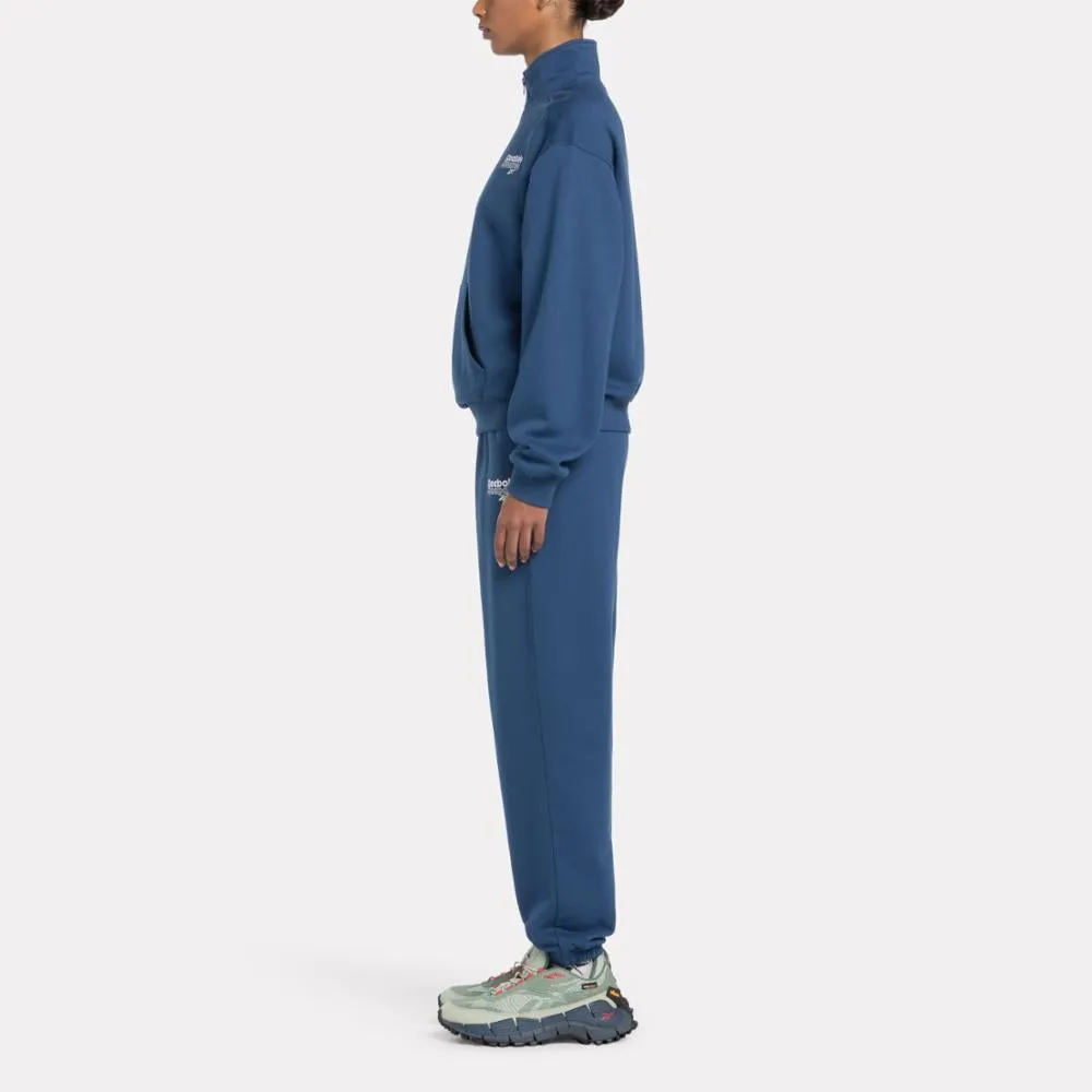 Reebok Apparel Women Reebok Identity Sweatshirt UNIBLU