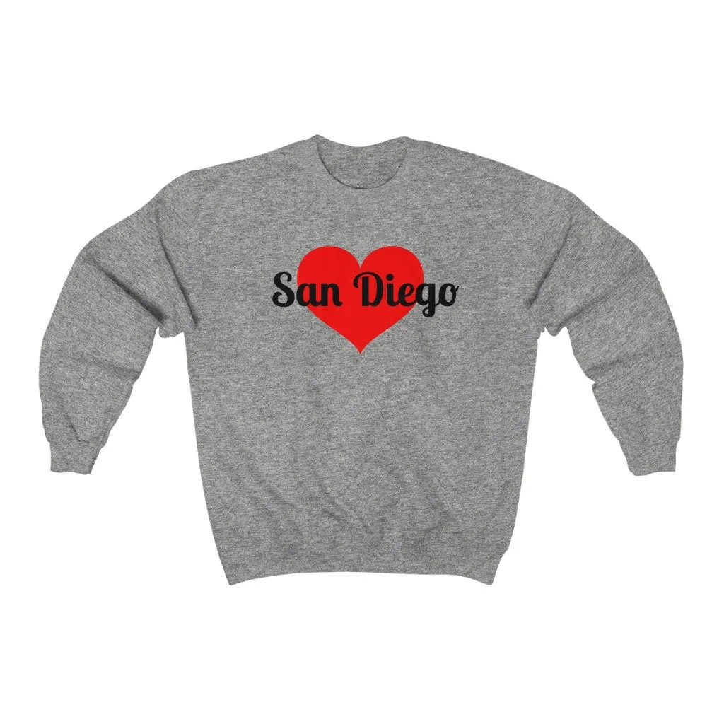  San Diego Unisex Heavy Blend Crewneck Sweatshirt