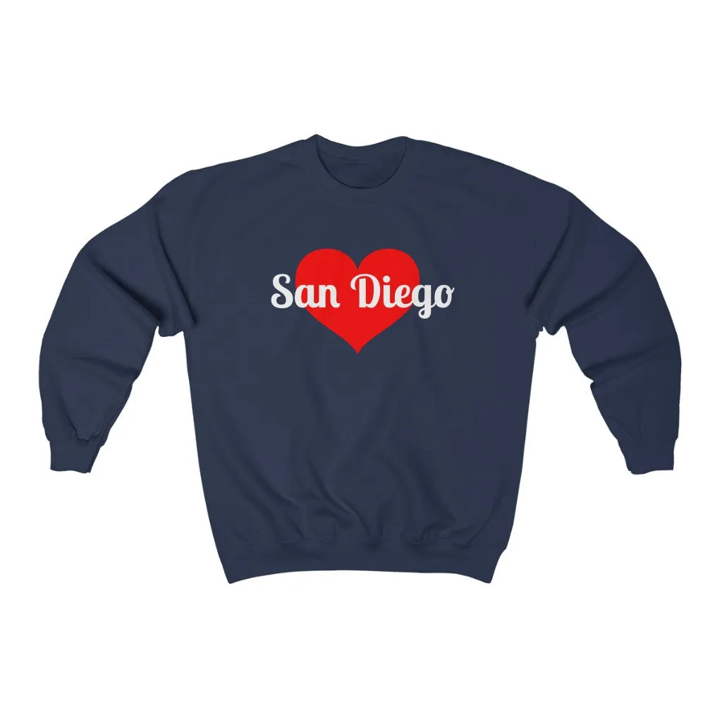  San Diego Unisex Heavy Blend Crewneck Sweatshirt