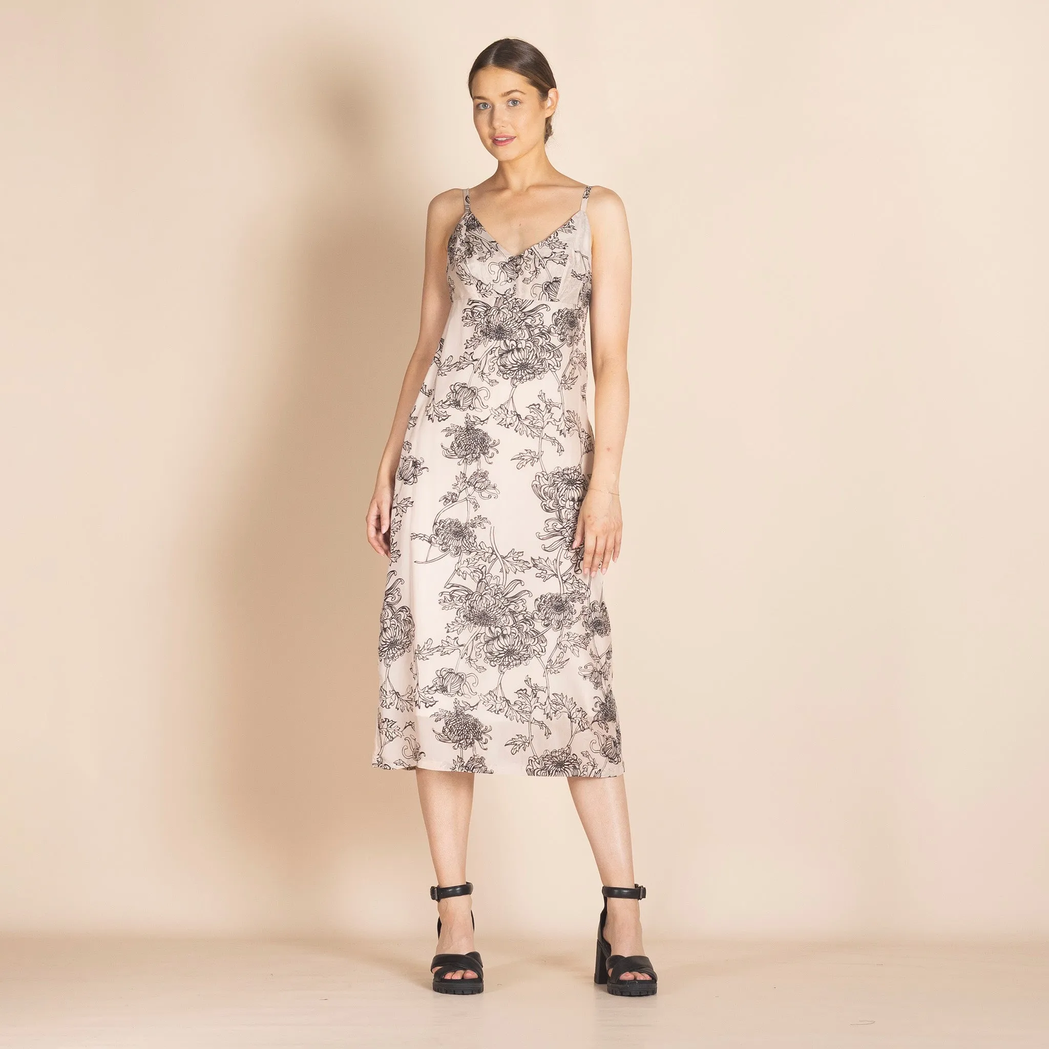 silk fillagree petticoat dress