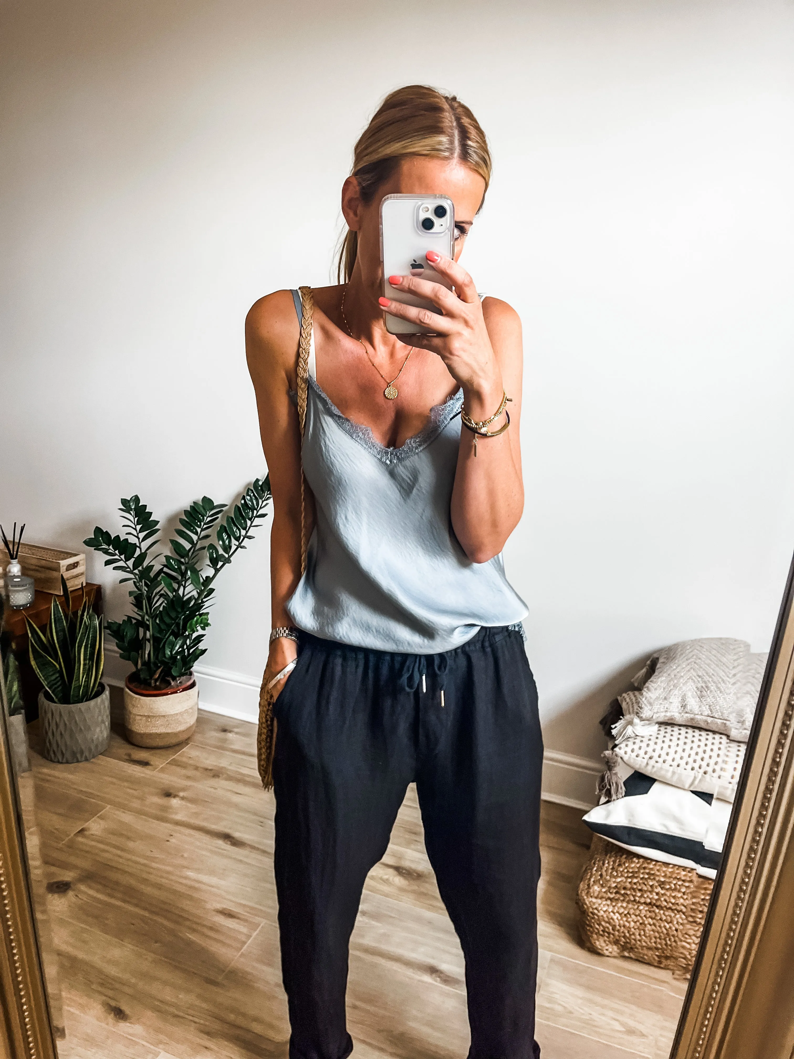 Silky Lace Cami