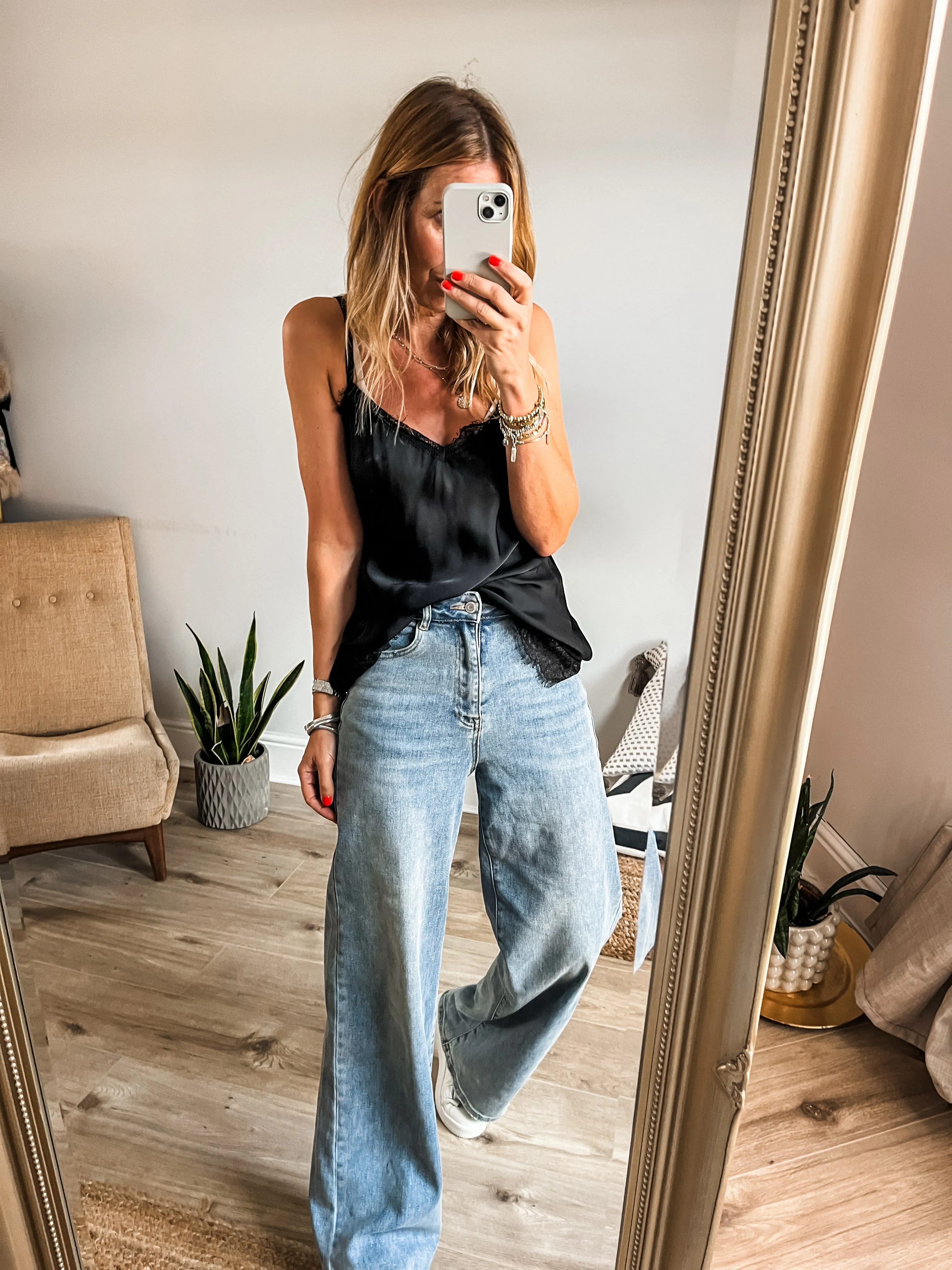 Silky Lace Cami