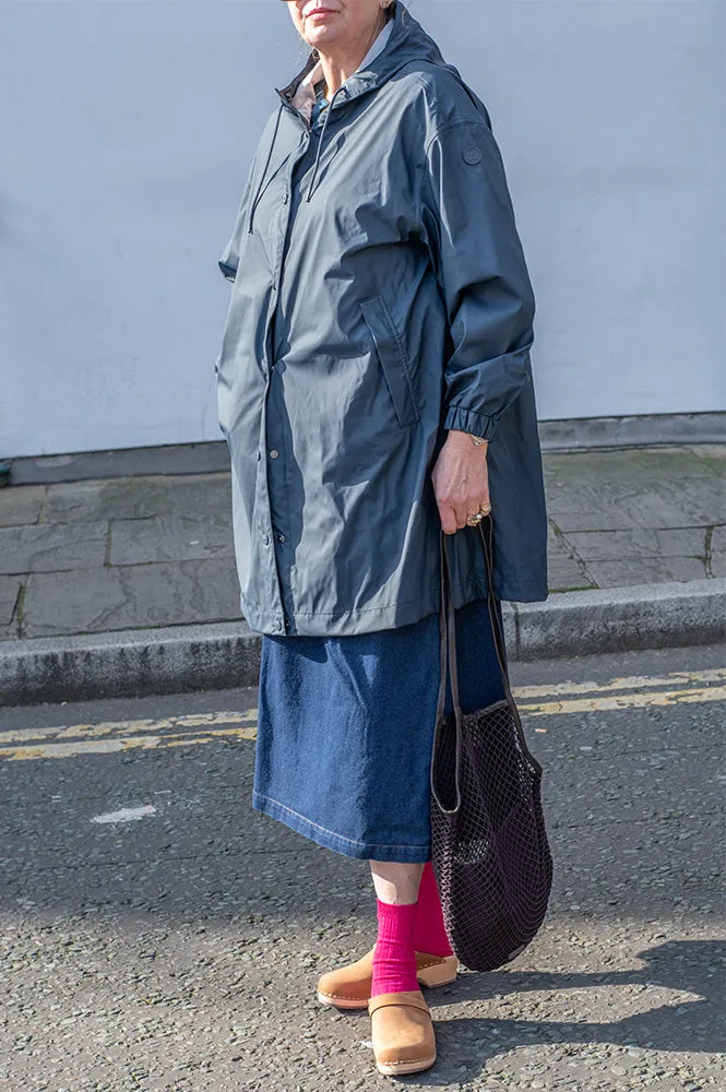 Tant Mis Navy Raincoat