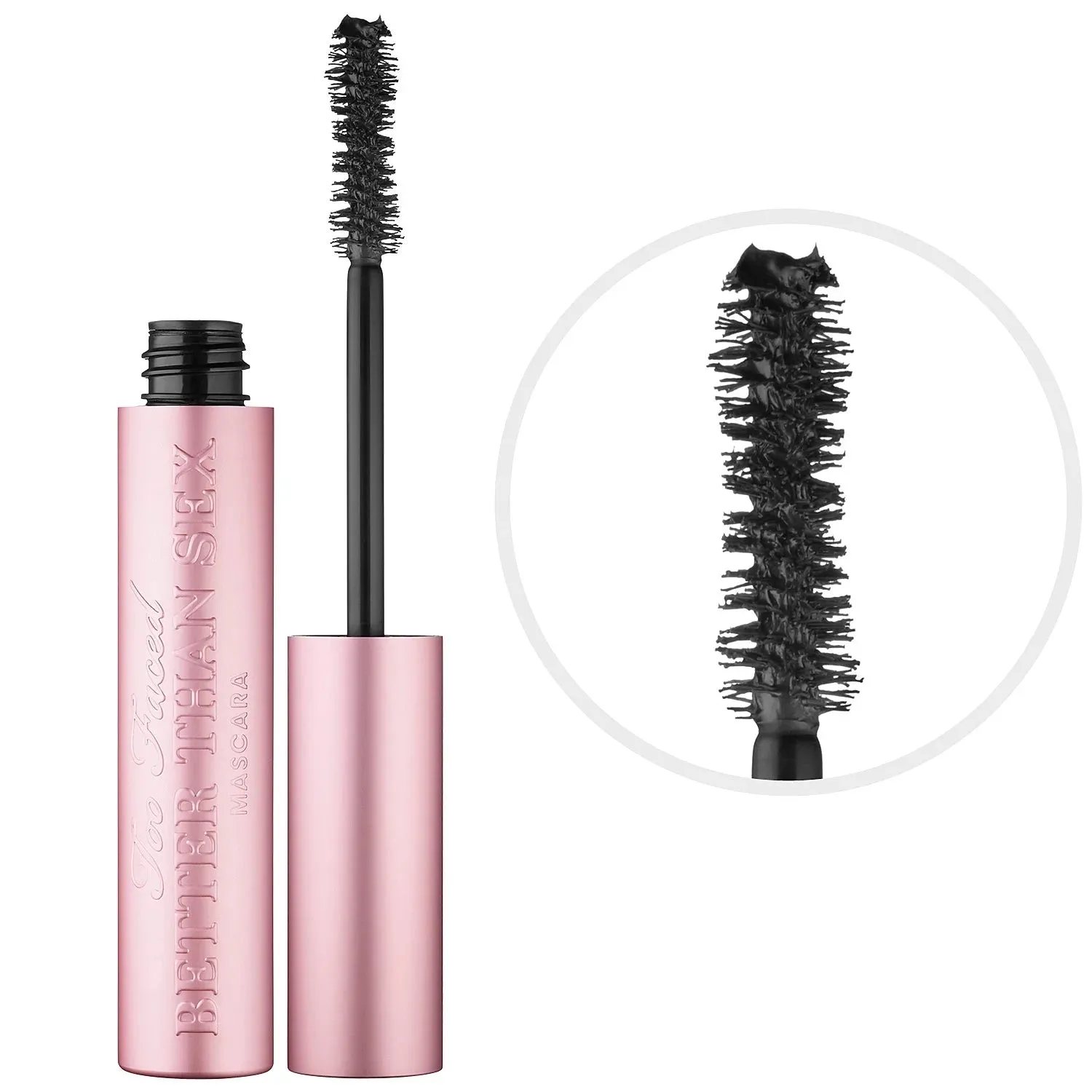 Too Faced Better Than Sex Mascara, Black, 0.27 Oz