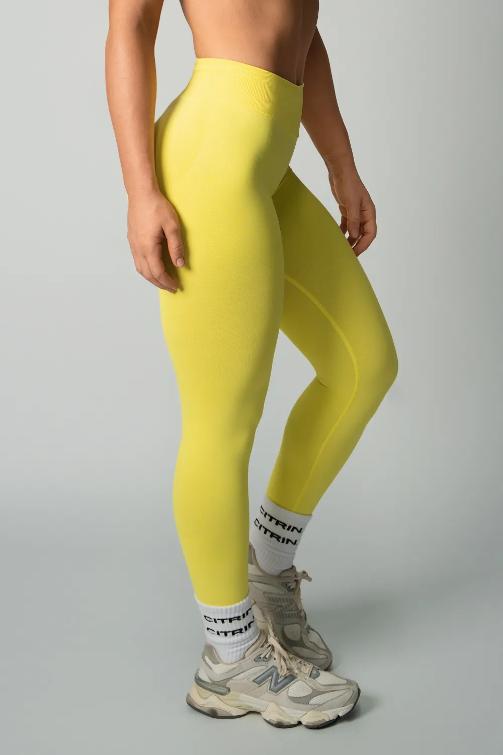 TRUE SHAPE FULL LENGTH LEGGINGS - BRIGHT YELLOW
