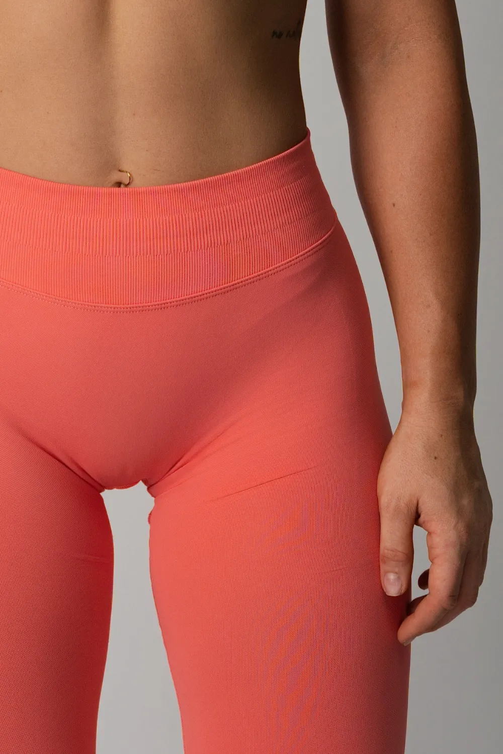 TRUE SHAPE FULL LENGTH LEGGINGS - CORAL