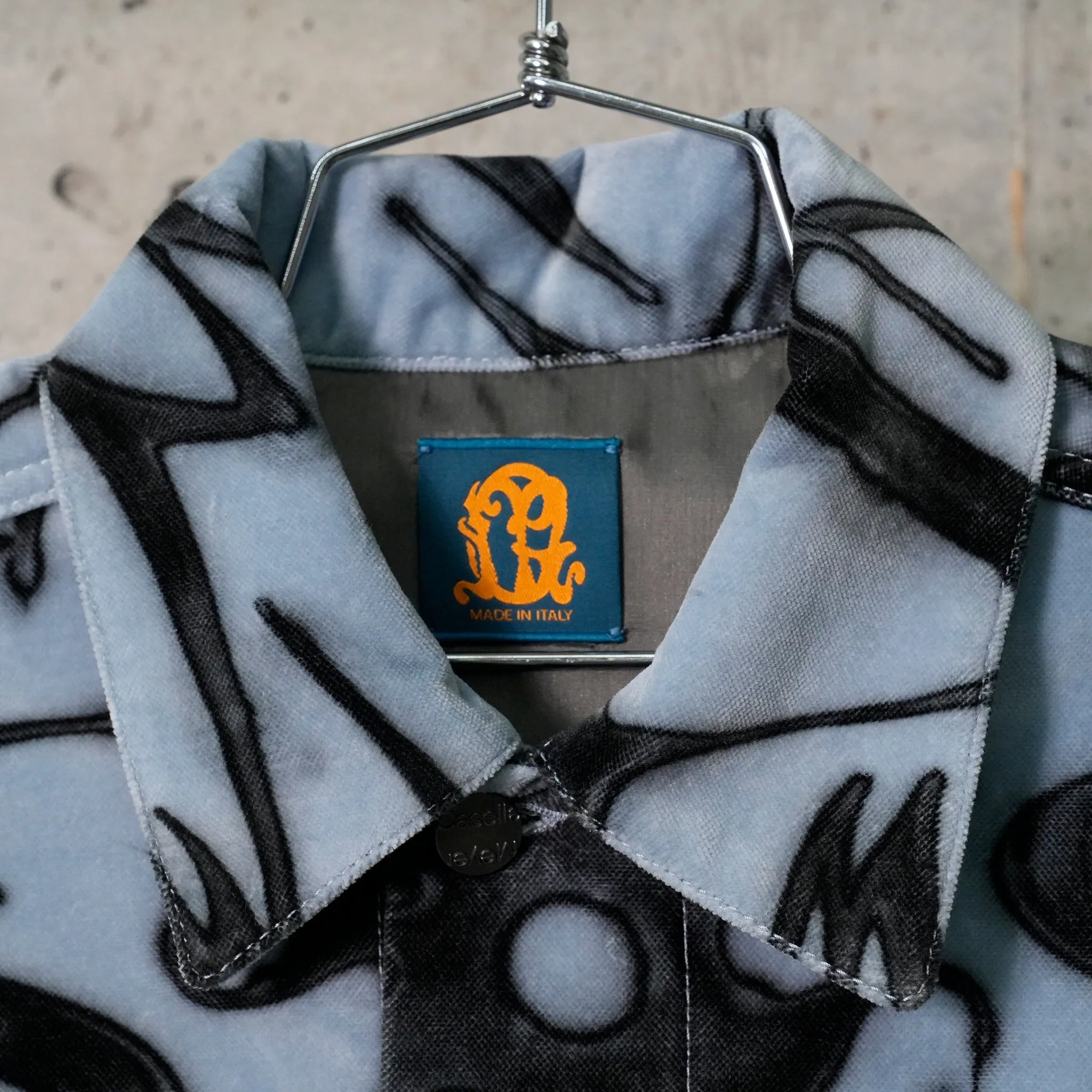 VELVET TWO-PIECES JACKET / ALLOVER