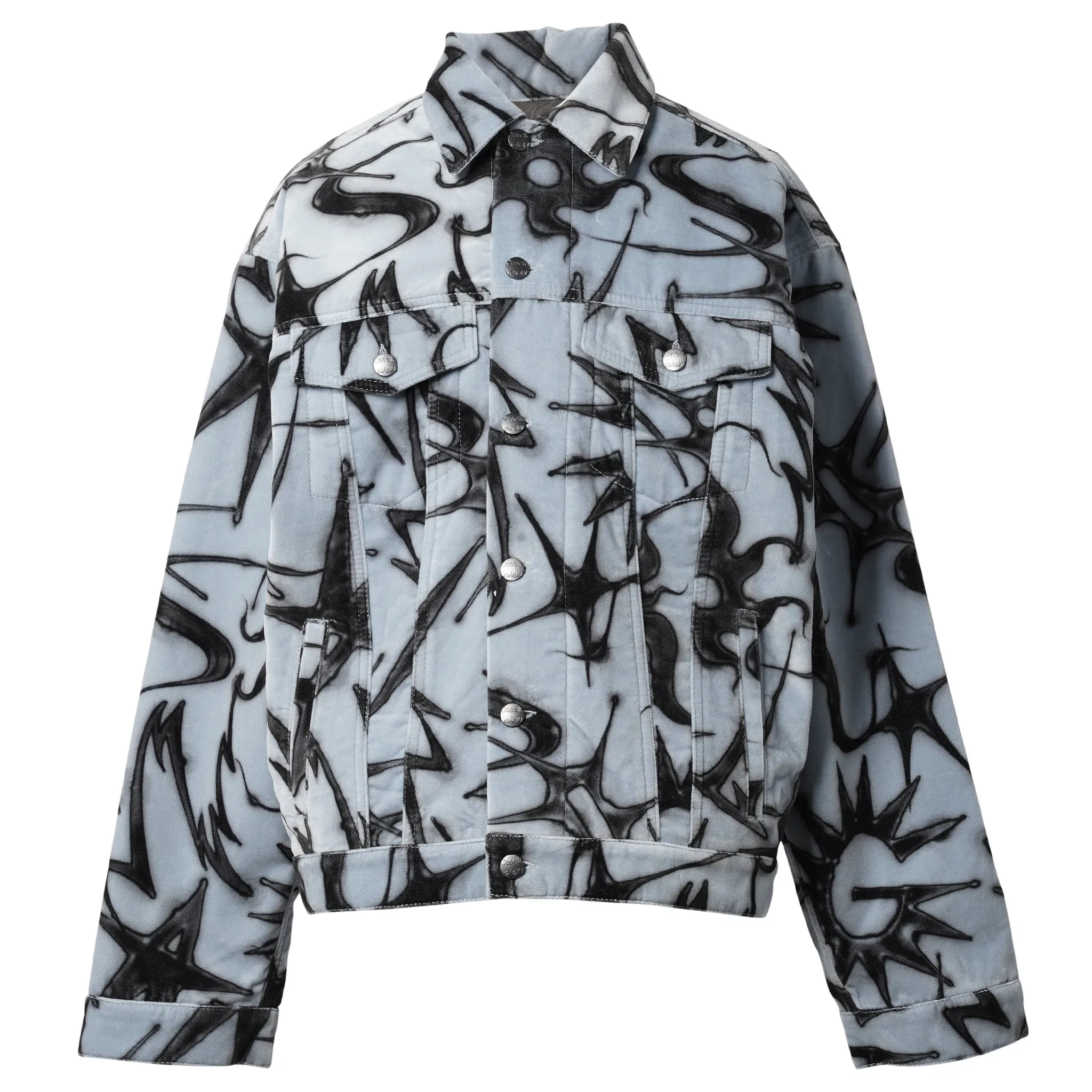 VELVET TWO-PIECES JACKET / ALLOVER