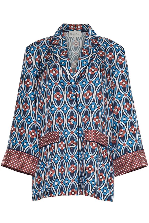 Venezia Jacket in Retro Daisy