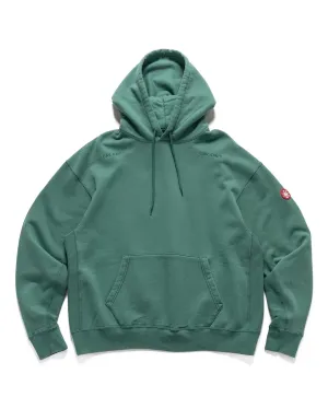 Washed District Patch Heavy Hoody Green