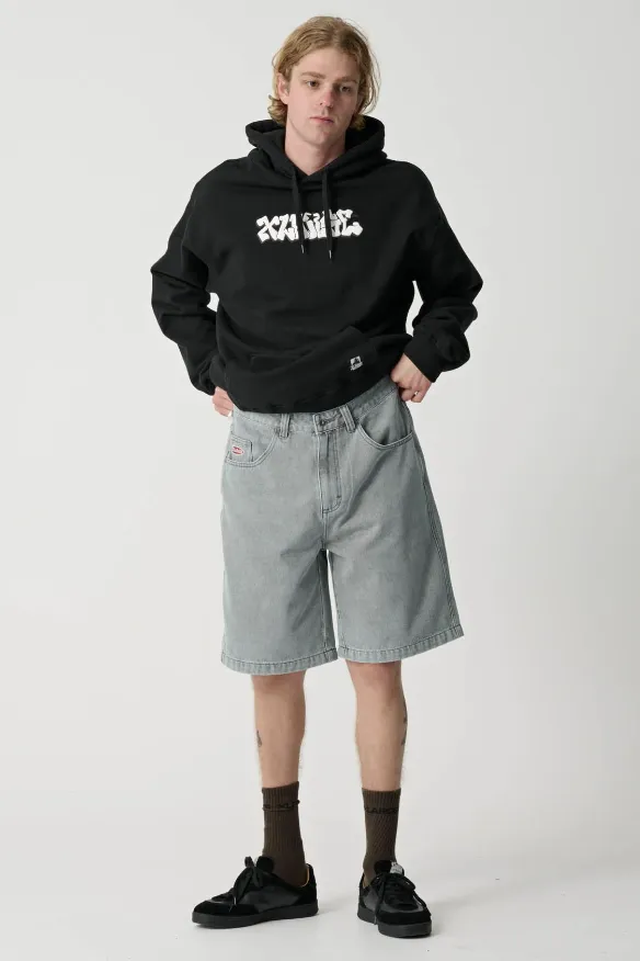 X-LARGE GRAFF HOOD - SOLID BLACK